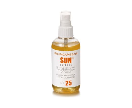 Bruno Vassari, Sun Defense, Sun Protection, Body Spray, All Over The Body, SPF 25, 200 ml Ķermeņa kosmētika