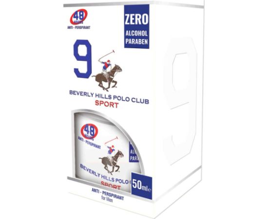 Beverly Hills Polo Club, 1982 - Sport 9, Anti-Perspirant, Deodorant Spray, For Men, 50 ml Dezodoranti