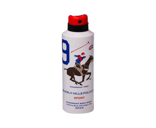 Beverly Hills Polo Club, 1982 - Sport 9, Anti-Perspirant, Deodorant Spray, For Women, 150 ml Dezodoranti