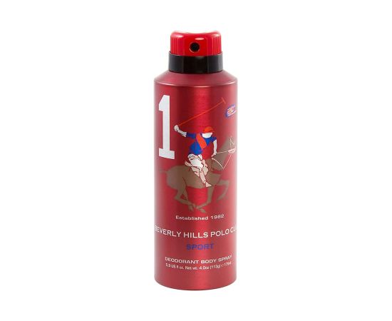 Beverly Hills Polo Club, 1982 - Sport 1, Anti-Perspirant, Deodorant Spray, For Men, 175 ml Dezodoranti