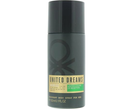 Benetton, United Dreams Dream Big, Woody, Deodorant Spray, For Men ml Dezodoranti