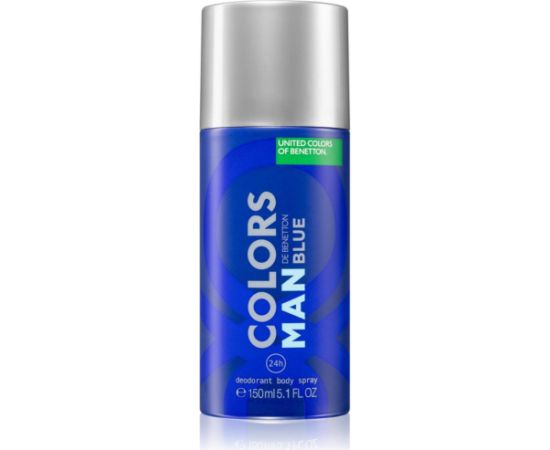 Benetton, Colors de Benetton Blue, Anti-Perspirant, Aromatic, Deodorant Spray, For Men, 150 ml Dezodoranti