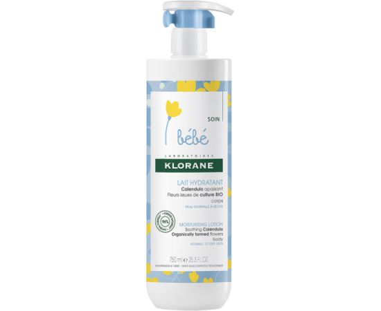 Klorane, Bebe, Calendula, Moisturising, Body Milk, 750 ml Косметика для тела