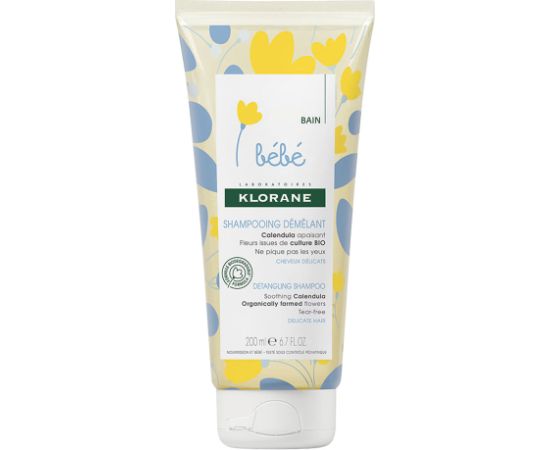 Klorane, Baby, Vegan, Hair Shampoo, Smooth, 200 ml Шампуни