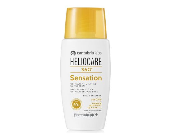 Cantabria Labs, Heliocare 360º Sensation, Protective, Sunscreen Cream, SPF 50+, 50 ml Косметика для тела
