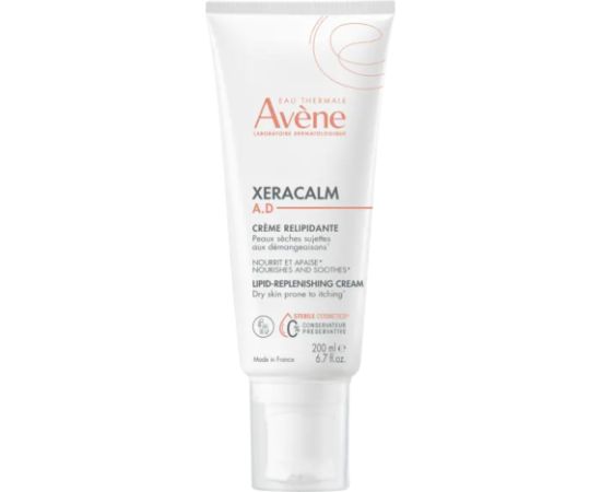 Avene, XeraCalm A.D, Emollient, Cream, For Face, 200 ml Косметика для тела