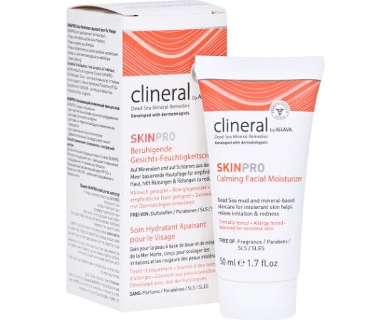 Ahava, Clineral Skin Pro, UV Protection, Sunscreen Cream, For Face, SPF 50, 50 ml Ķermeņa kosmētika