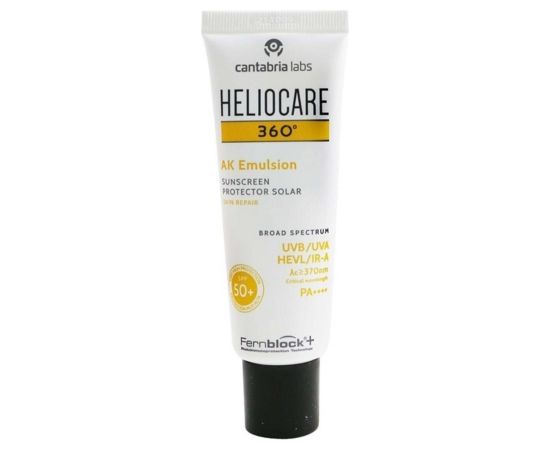 Cantabria Labs, Heliocare 360º, UV Protection, Daily, Emulsion, For Face, SPF50+, 50 ml Sejas kopšana
