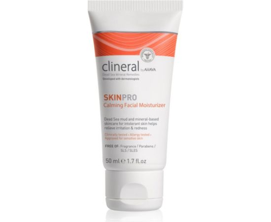 Ahava, Clineral Skin Pro, Paraben-Free, Calming, Daily, Cream, For Face, 50 ml Ķermeņa kosmētika