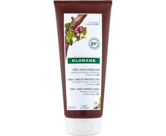 Klorane, Klorane, Quinine, Hair Conditioner, Strengthening, 200 ml Matu kopšana