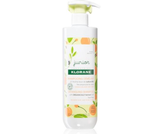Klorane, Junior, Acacia Honey, Hair Shampoo, Detangling, 500 ml Шампуни