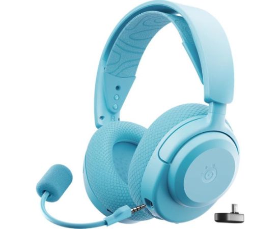 Steelseries Arctis Nova 3X Wireless, aqua - Wireless headset Austiņas