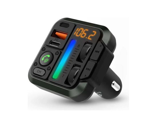 Nedis Car FM Transmitter Fixed, black - FM transmitter FM Transmiteri