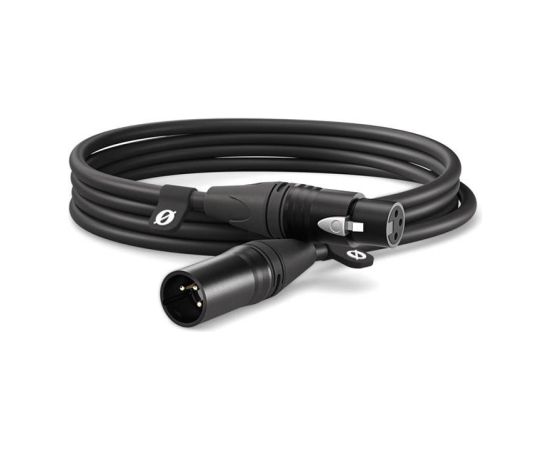 Rode XLR-3, 3 m, black - Cable Mикрофоны