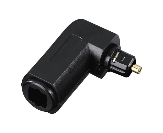Hama Avinity Audio Optical Fibre, ODT, Toslink, 90°, gold-plated, black - Adapter Dažādi vadi