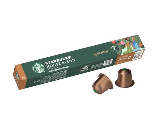 Starbucks® House Blend by Nespresso®, 10 pcs - Coffee capsules Kafijas kapsulas, kafija