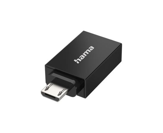 Hama USB OTG, USB - Micro USB, black - Adapter Aдаптеры