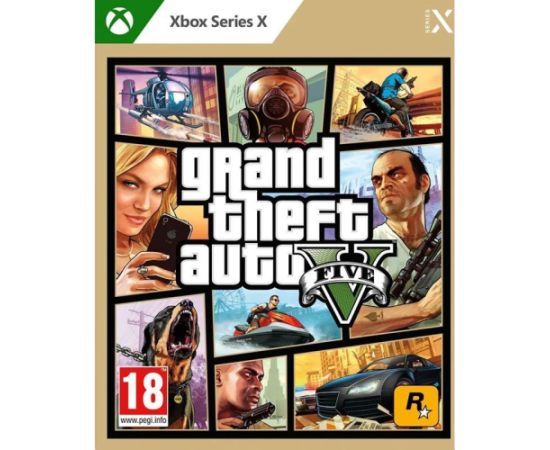 2k Games Grand Theft Auto V (Xbox Series X game) Xbox spēles