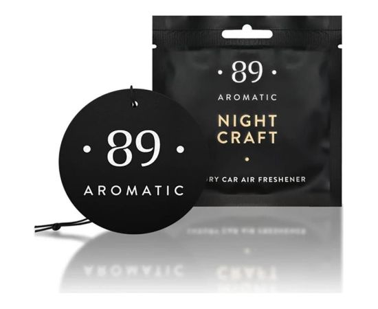 Aromatic89, Night Craft - Hanging paper air freshener Освежитель воздуха в машине