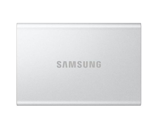 Samsung Portable SSD T7 Resurrected, 2 TB, USB 3.2 Gen 2, silver - External SSD Ārējie cietie diski HDD SSD