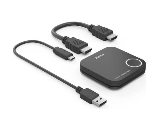 Hama Wireless display adapter, HDMI, FULL HD, black - Wireless display adapter  Кабель HDMI