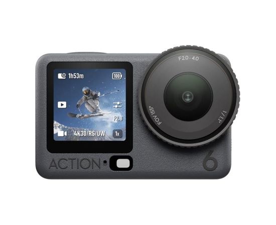 Dji Osmo Action 6, Standard bundle, black - Action camera Sporta kameras