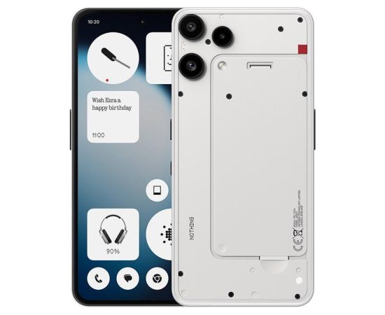 Nothing Phone (3a) lite, 8 GB, 128 GB, white - Smartphone Мобильные телефоны