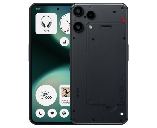 Nothing Phone (3a) lite, 8 GB, 128 GB, black - Smartphone Мобильные телефоны