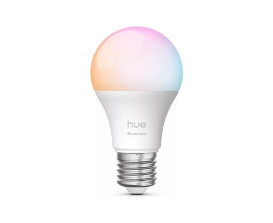 Philips Hue Essential A60, Full Color, E27, 3 pc, white - Smart light Viedās lampas un spuldzes