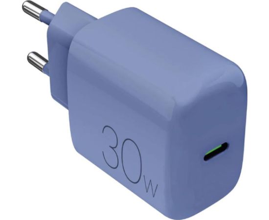 Puro DAILY 1, USB-C, 30 W, ice blue - Power adapter Telefonu lādētāji 220v