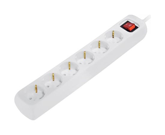 Hama, 1.4 m, 6 sockets, white - Extension plug Strāvas pagarinātāji