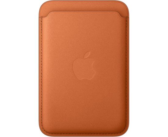 Apple FineWoven Wallet, Magsafe, fox orange - Wallet Oriģinālie maciņi