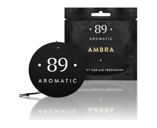 Aromatic89, Ambra - Hanging paper air freshener Освежитель воздуха в машине