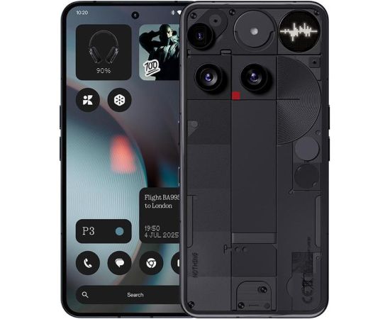 Nothing Phone (3), 16 GB, 512 GB, black - Smartphone Мобильные телефоны