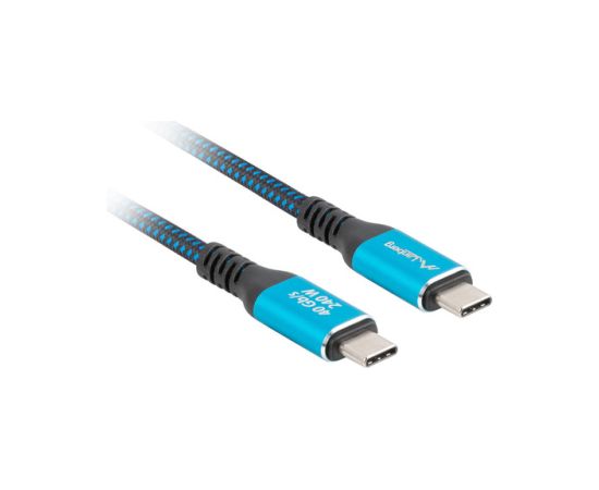 Lanberg USB-C M/M 4.0 CABLE 240W 8K 60HZ CA-CMCM-45CU-0015-BK Дата USB-кабели