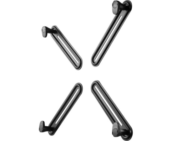 Maclean MC-899 Non VESA Screen Adapter 13"-27" 75x75 100x100 max 8kg Adapter for Screens without VESA Standard Mounting Attachment LED LCD OLED Крепления для телевизоров