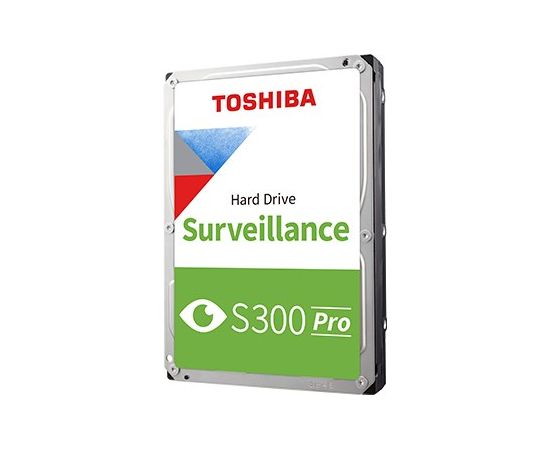 Toshiba S300 Pro Surveillance internal hard drive 4 TB 7200 RPM 512 MB 3.5" Serial ATA III HDD Iekšējie cietie diski
