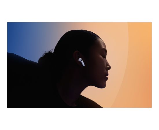 Apple AirPods 4 Headset Wireless In-ear Calls/Music/Sport/Everyday Bluetooth White Austiņas