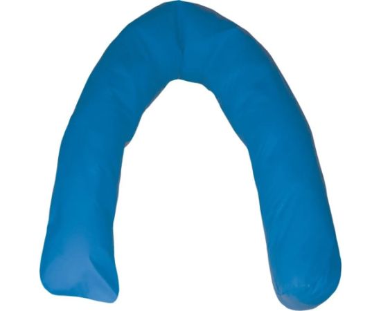 Aston Bed positioning cushion U-crescent in silicone fibre Blue Jaunumi - Sports