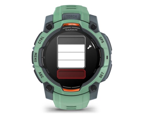 Garmin Instinct 3 AMOLED 3.05 cm (1.2") 45 mm Digital 390 x 390 pixels Touchscreen Green GPS (satellite) Новинки смартфонов и телефонов
