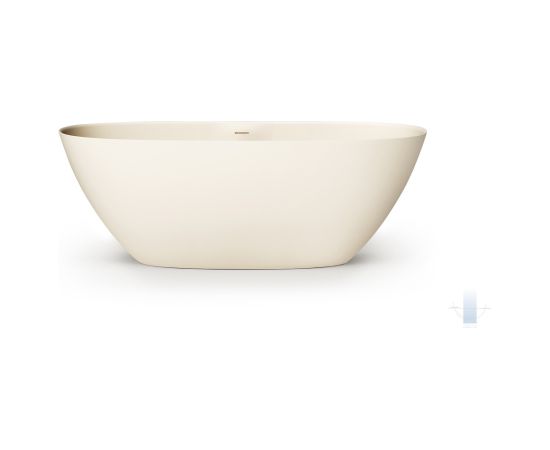 PAA Perla 175 Brīvi Stāvoša Akmens Masas Vanna Matēti Krēmkrāsas Jaunumi Sadz. tehnika