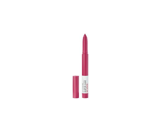 Maybelline Matte Stay Lipstick Lipstick Super Stay (Ink Crayon) 115 Know No Limits Dekoratīvā kosmētika