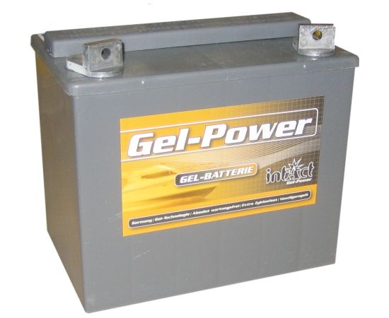 Intact Gel-Power 12 V 25Ah (c5), 30Ah (c20), 32Ah (c100) 197x132x186 1/19 Akumulatori