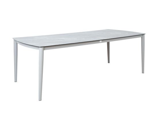 Galds SILVA 220x100xH75 cm, pelēcīgi bēšs Dārza galdi