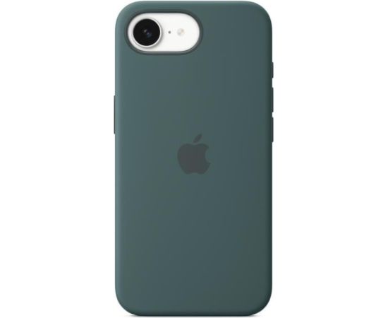 Apple Silicone Case, iPhone 16e, lake green - Case Oriģinālie maciņi