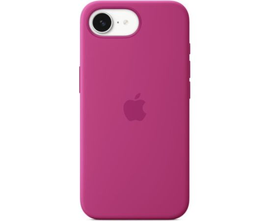 Apple Silicone Case, iPhone 16e, fuchsia - Case Oriģinālie maciņi