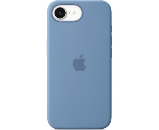 Apple Silicone Case, iPhone 16e, winter blue - Case Oriģinālie maciņi