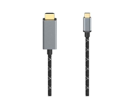 Hama Video Cable, USB-C, 1,5 m, black - Cable HDMI vadi