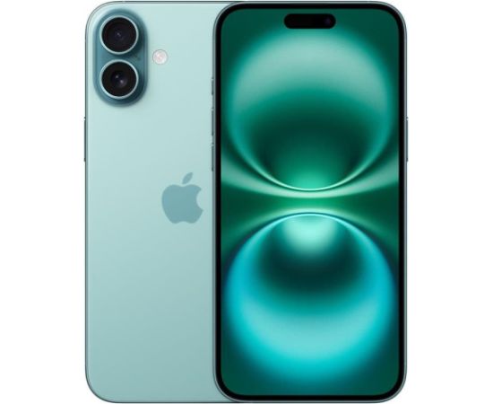 Apple iPhone 16 Plus, 128 GB, teal - Smartphone Мобильные телефоны