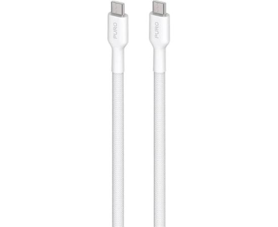 Puro Fabrik 2.0, USB-C, 240 W, 2 m, white - Cable Data USB kabeļi